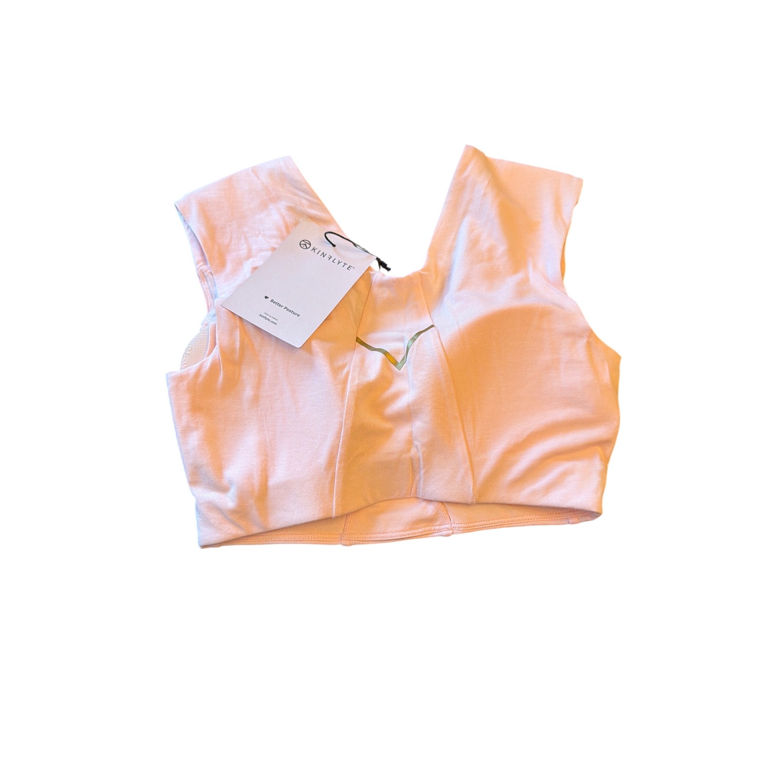 Kinflyte Bra Pink Posture Correcting Wireless Modal Blend Activewear Small Nwt — image 4 of 4